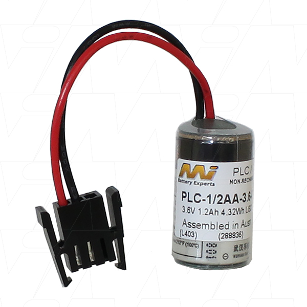 MI Battery Experts PLC-1/2AA-3.6-057